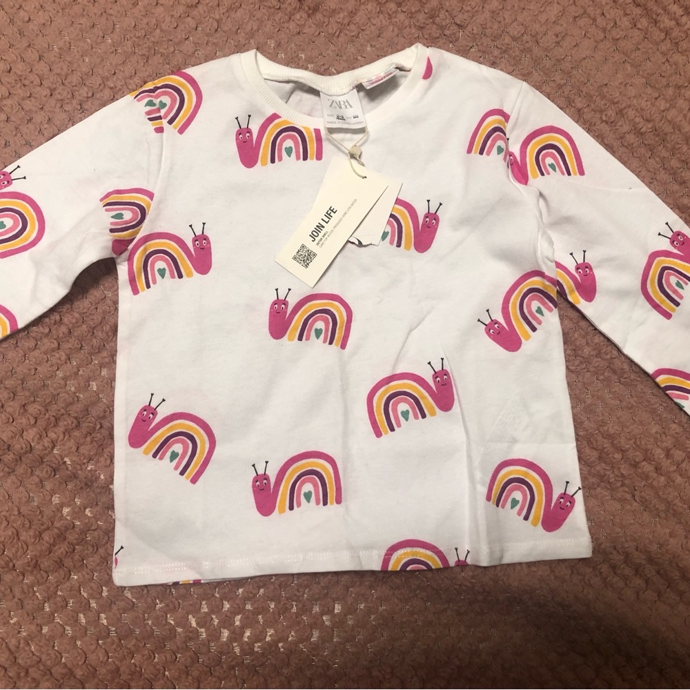 ZARA toddler girl Printed T-shirt